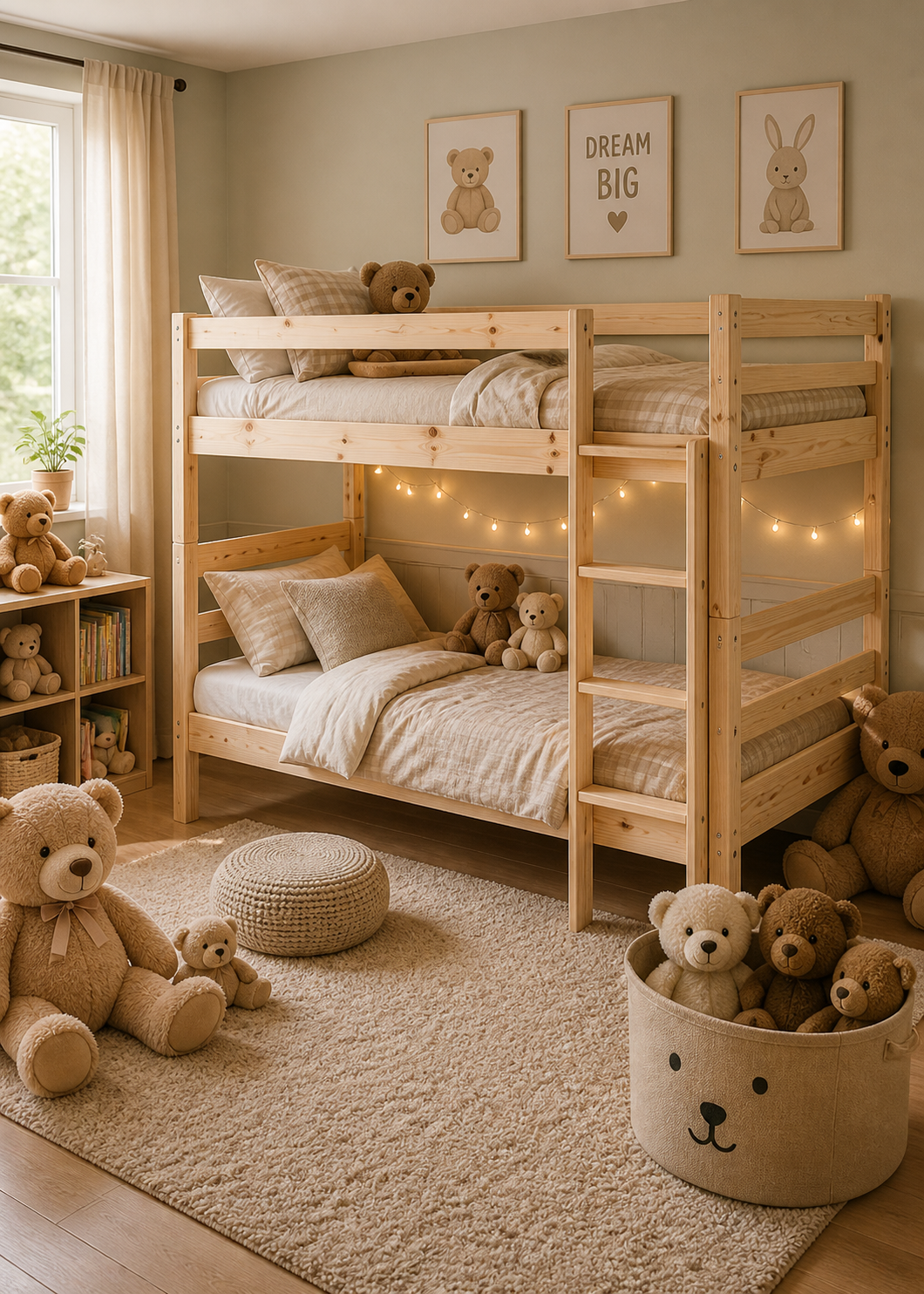 Pine Bunk Bed